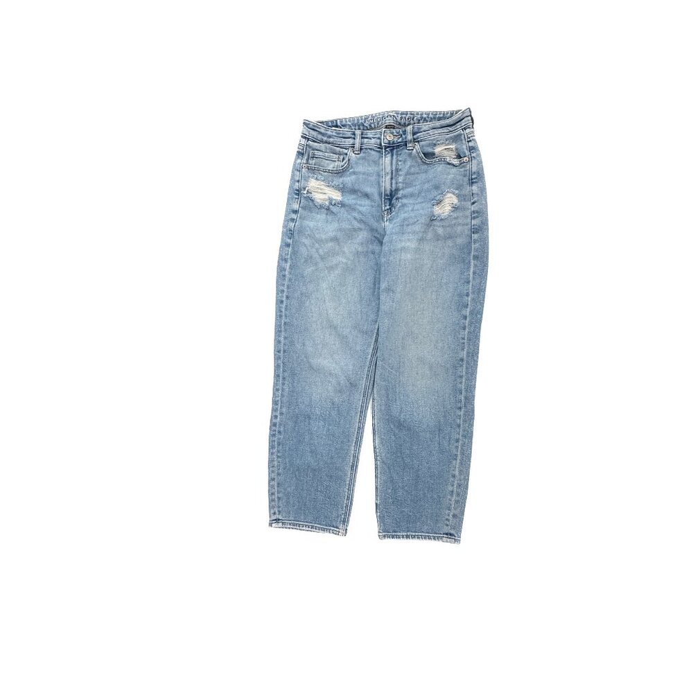 American Eagle Outfitters Light Blue Straight Leg Jeans